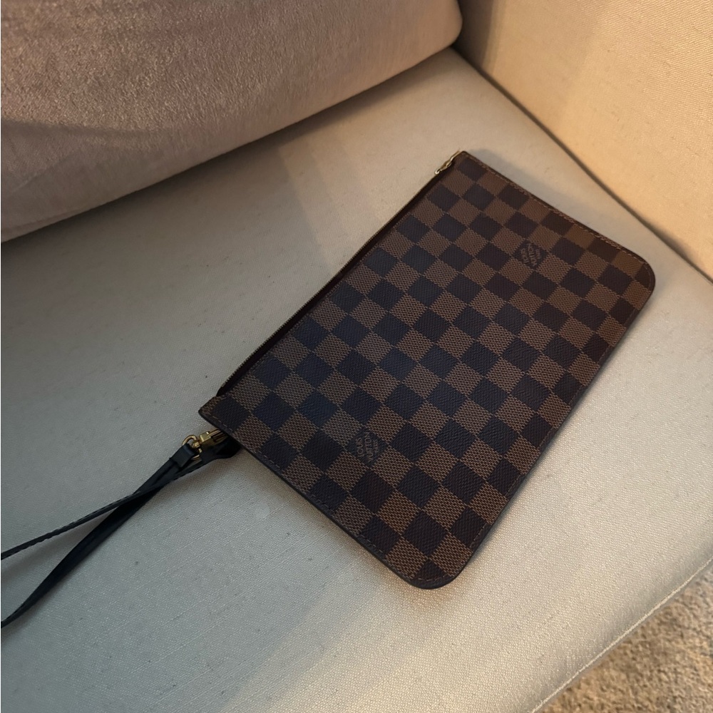 Louis Vuitton Damier Ebene Wristlet